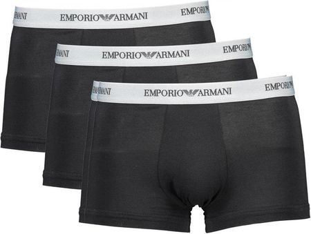 CZARNE BOKSERKI MĘSKIE EMPORIO ARMANI