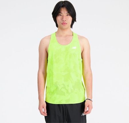 Koszulka męska New Balance MT33280THW – zielona