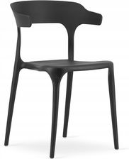 Zdjęcie Krzesło plastikowe do jadalni salonu nowoczesne - Ujazd