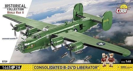 Cobi Klocki 5739 Samolot Consolidated B-24D Liberator Hc Wwii 1445 El.