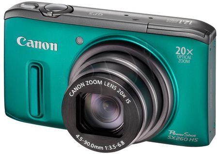 Canon Powershot SX260 HS zielony