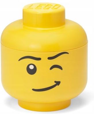 Lego Pojemnik Głowa Winking Boy Chłopiec S 2L