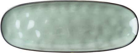 Talerz podłużny ceramiczny Florina Acqua 37,8x14,8 cm
