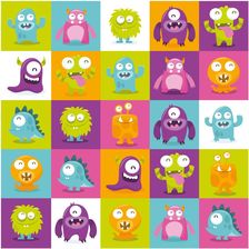 Zdjęcie Maximat Podkładka Elastyczna 55X55Cm 044 Kolorowe Stworki - Pabianice