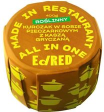 Zdjęcie Ed Red   Roślinny Kurczak W Sosie Pieczarkowym Z Kaszą Gryczaną 400g - Dobczyce