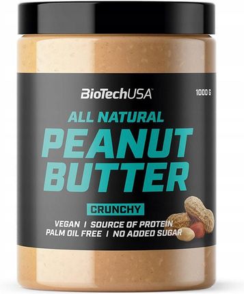 Biotech Usa All Natural Peanut Butter Crunch 1Kg