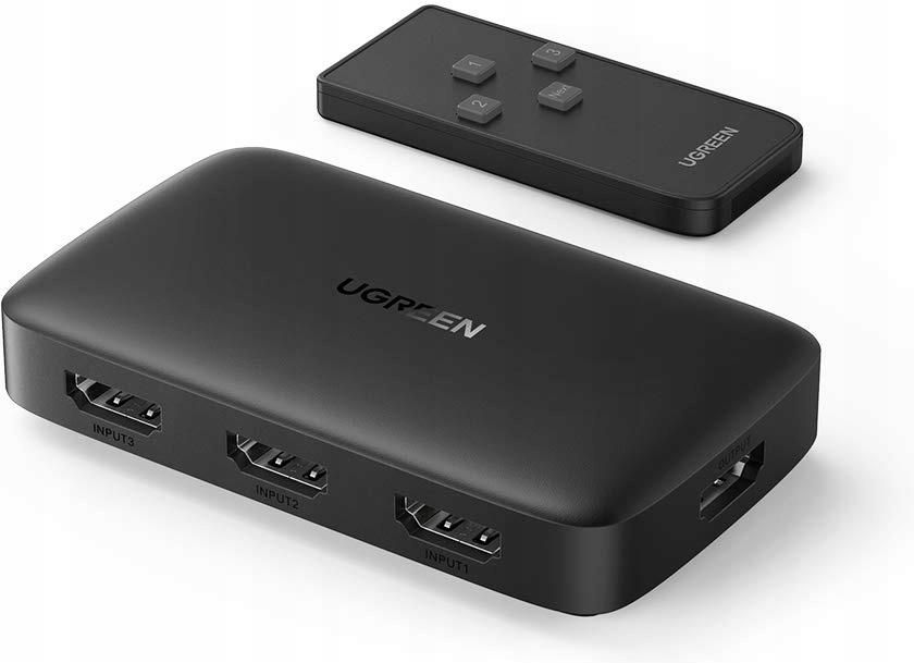 Ugreen Przełącznik Switch Cm332 3W1 Hdmi 1.4 4K 30 (80125) - Opinie i ...