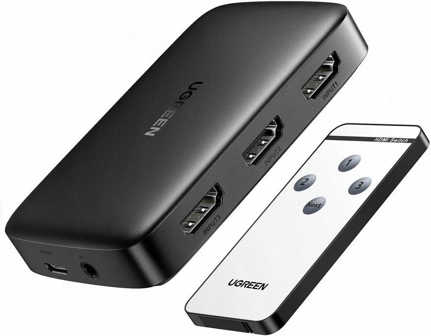 Ugreen Przełącznik Switch Cm332 3W1 Hdmi 1.4 4K 30 (80125) - Opinie i ...