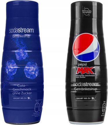 Sodastream Syropy Cola Zero Pepsi Max Koncentraty 2X440ml