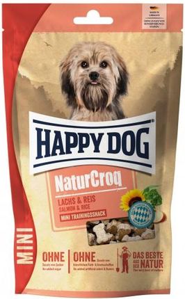 Happydog Naturcroq Mini Snack Lachs Przysmak Dla Psów Łosoś I Ryż 100G