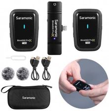 Saramonic Blink500 ProX Q4 (RXDi + TX + TX) Zestaw do bezprzewodowej transmisji dźwięku SR3690