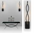 Lampa ścienna IKAR 60  biała / złota / glamour