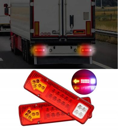 Światła STOP dla przyczep ciężarowych 12V 24V