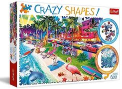 Zdjęcie Trefl Puzzle 600el. Crazy Shapes: Plaża w Miami 11132 - Nowe Brzesko