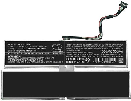 Cameron Sino Lenovo Thinkpad X1 Fold Gen 1-20Rl000Hpg / L19L4P70 6400Mah 49.41Wh Li-Polymer 7.72V (CSLVF120NB)