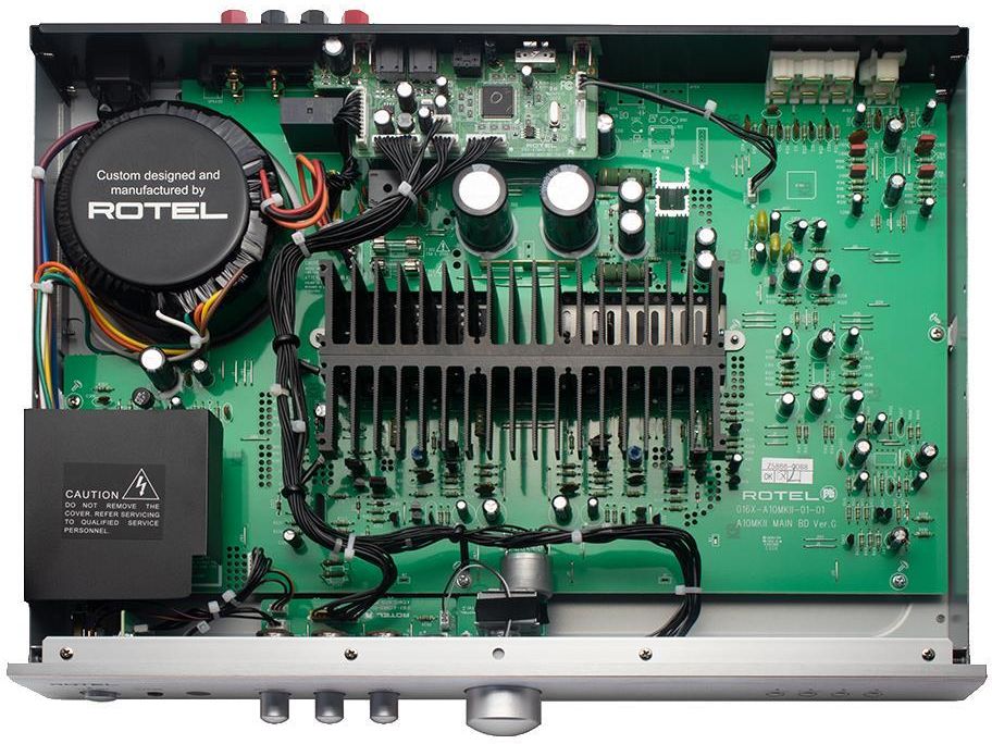 фото Підсилювач потужності Rotel A10 MKII Silver