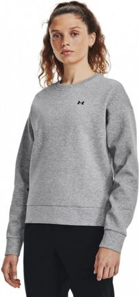 Damska bluza treningowa nierozpinana bez kaptura Under Armour Unstoppable Flc Crew - szara