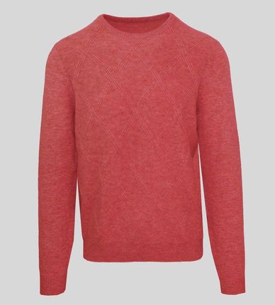 Swetry marki Malo model IUM027FCB22 kolor Czerwony. Odzież Męskie. Sezon: Cały rok