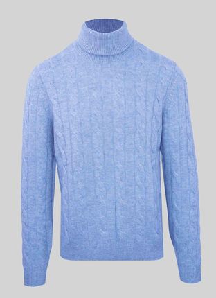 Swetry marki Malo model IUM024FCB22 kolor Niebieski. Odzież Męskie. Sezon: Cały rok