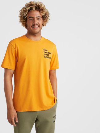 Męska Koszulka z krótkim rękawem O'Neill Future Surf T-Shirt 2850104-17016 – Żółty
