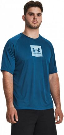 Męski t-shirt treningowy Under Armour UA Tech Print Fill SS - niebieski