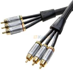 Vivanco Kabel Video 3Xrca Wt-3Xrca Wt 5M Rgb (25838)