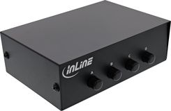 Inline Serial Switch Manual 4-Port, Rs232, 9-Pin Sub-D (60610)