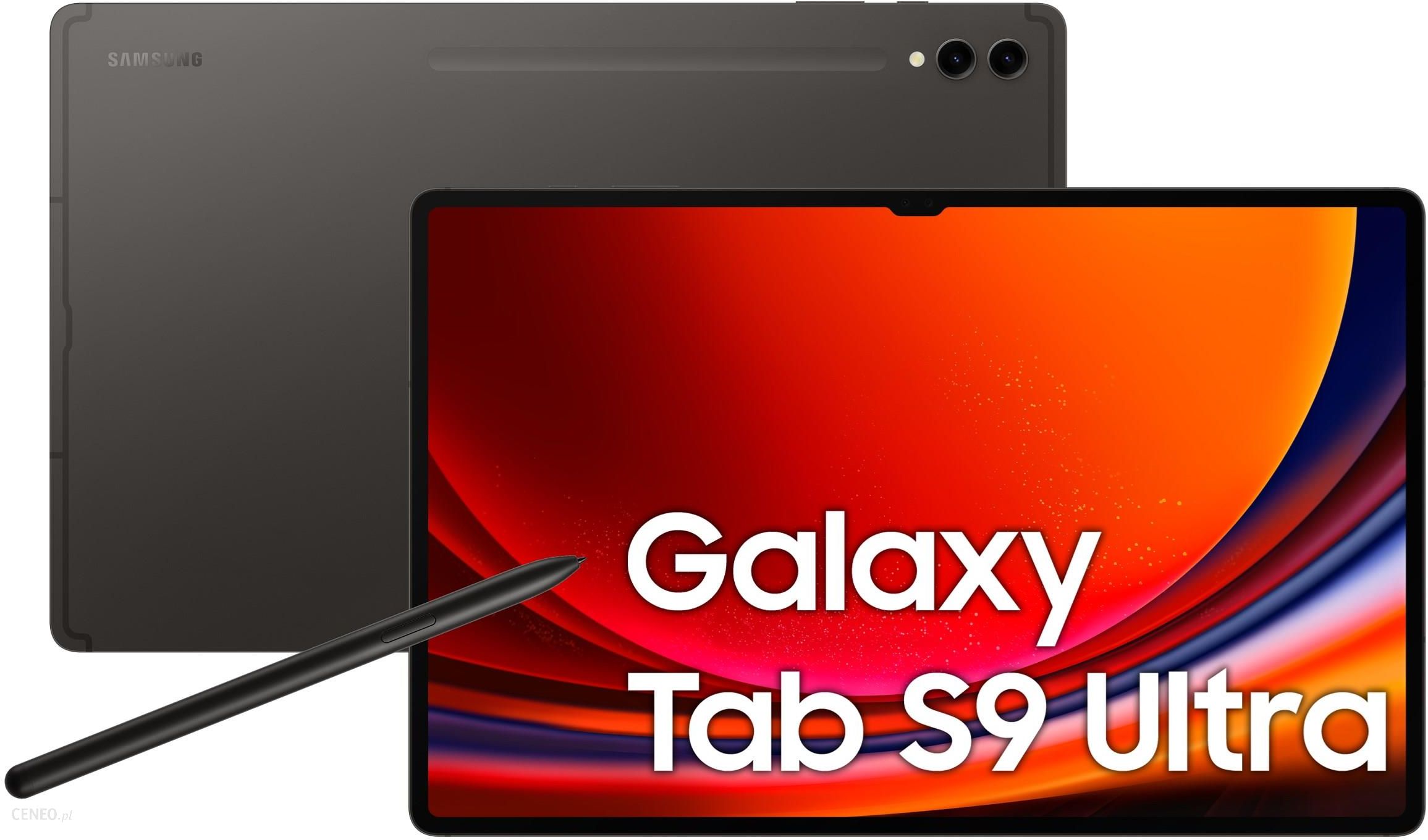 Tablet Samsung Galaxy TAB S9 Ultra 14,6 12/256GB 5G Szary (SM-X916BZAAEUE)  - Ceny i opinie na