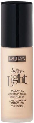 Pupa Active Light Perfect Skin Foundation Spf10 Beztłuszczowy Podkład Do Twarzy 009 Light Porcelain 30Ml