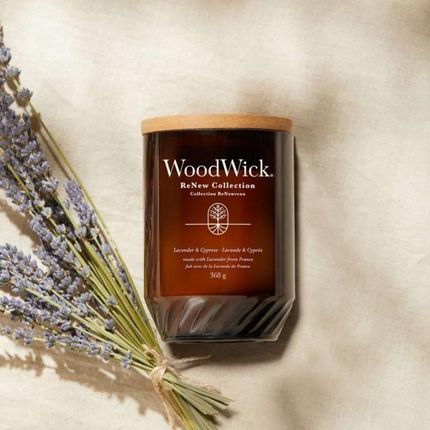 Woodwick Renew Lavender & Cypress 184G