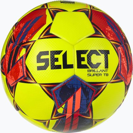 Piłka Do Piłki Nożnej Select Brillant Super Tb Fifa V23 Yellow/Red 100025