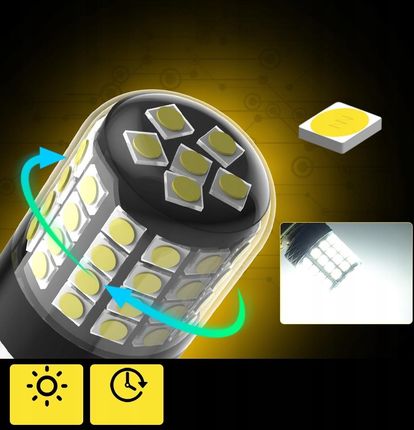 Xstorm Żarówka P21W Led Wstecznego Cofania Can Moc - zdjęcie 5