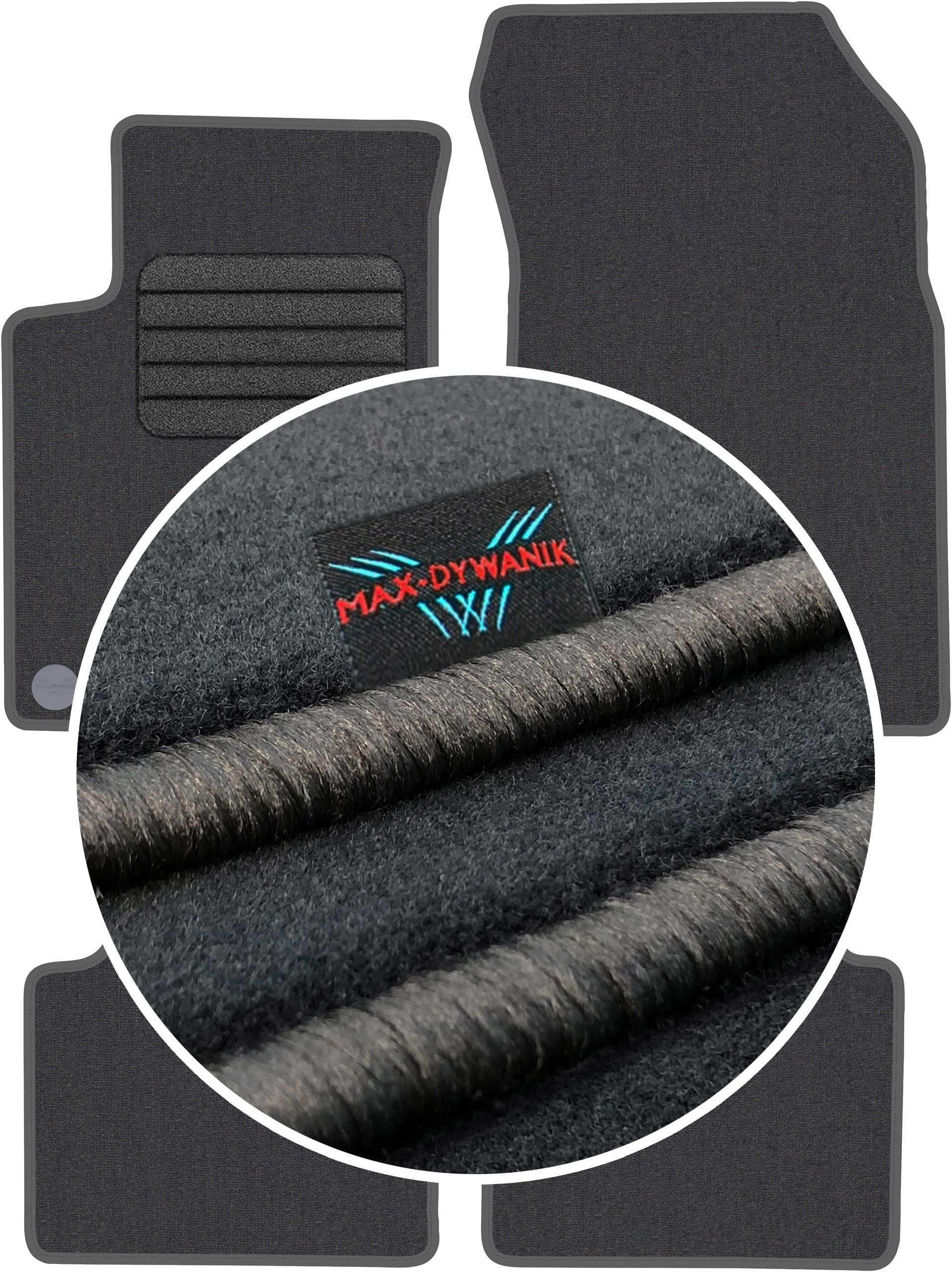 Tapis De Sol Feutre Adapté Pour Citroen C4 II (2010-2018) - 4 Pièces - Auto