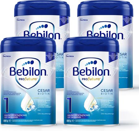 Bebilon Profutura Cesarbiotik 1 mleko początkowe od urodzenia 4x800 g
