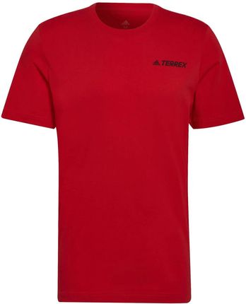 Męska Koszulka Adidas TX Moun Gfx Tee He1766 – Czerwony