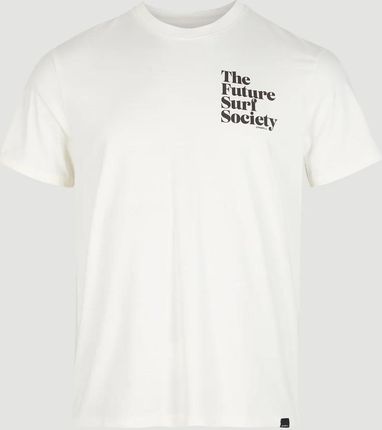 Męska Koszulka z krótkim rękawem O'Neill Future Surf T-Shirt 2850104-11010 – Biały