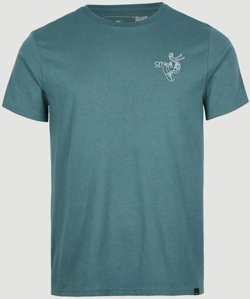 Męska Koszulka z krótkim rękawem O'Neill O'Riginal Surfer T-Shirt 2850113-15047 – Turkusowy