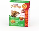 Catit Creamy płynna pasta do lizania dla kotów z kurczakiem i jagnięciną, 50 x 10 g