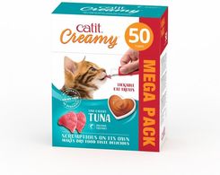 Catit Creamy Megapack Przysmak Dla Kota Tuńczyk 50x10g