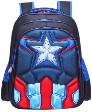 Mpmax Captain America Plecak Szkolny Tornister 1-3