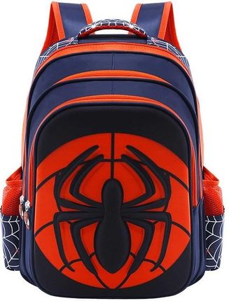 Mpmax Spiderman Plecak Szkolny Tornister Kieszonki 1-3