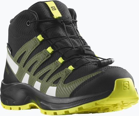 Salomon Xa Pro V8 Mid Cswp Black Deep Lichen Green Y