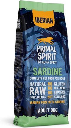 Primal Spirit Iberian Sardine karma sucha dla psa 12kg
