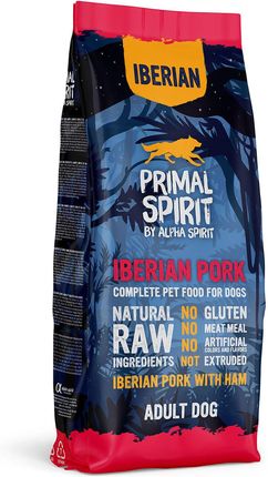 Alpha Spirit Primal Spirit Iberian Pork Karma Sucha Dla Psa 12Kg