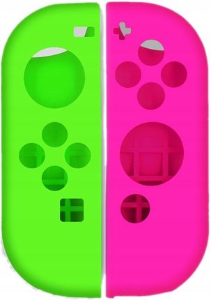KBR Games Różowo Zielone Etui Na Joy-Con Nintendo Switch