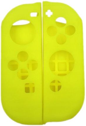 KBR Games Żółte Silikonowe Etui Na Joy-Con Nintendo Switch