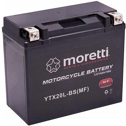 Moretti Akumulator Żelowy Bmw K75 K-75 Ytx20L-Bs Od Ręki Akuytx20L-Bsmor000