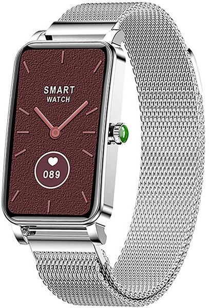 スマートウォッチ 新しい ZX19 レディース スマートウォッチ心拍数血圧血中酸素