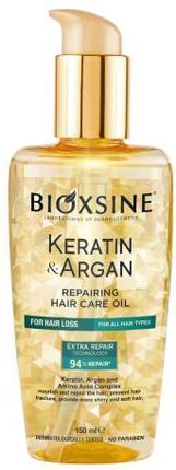 Bioxsine Keratin&Argan Regenerujący Olejek Do Włosów 150 ml
