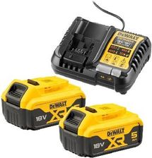Zdjęcie Zestaw startowy DeWalt DCB1104P2 ładowarka + 2 akumulatory 18V/5.0Ah - Piotrków Kujawski